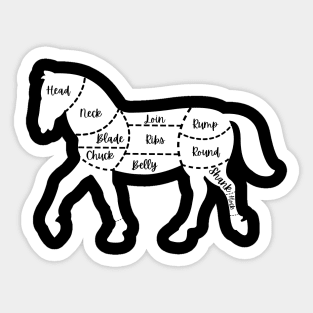 I Love Horses Sticker